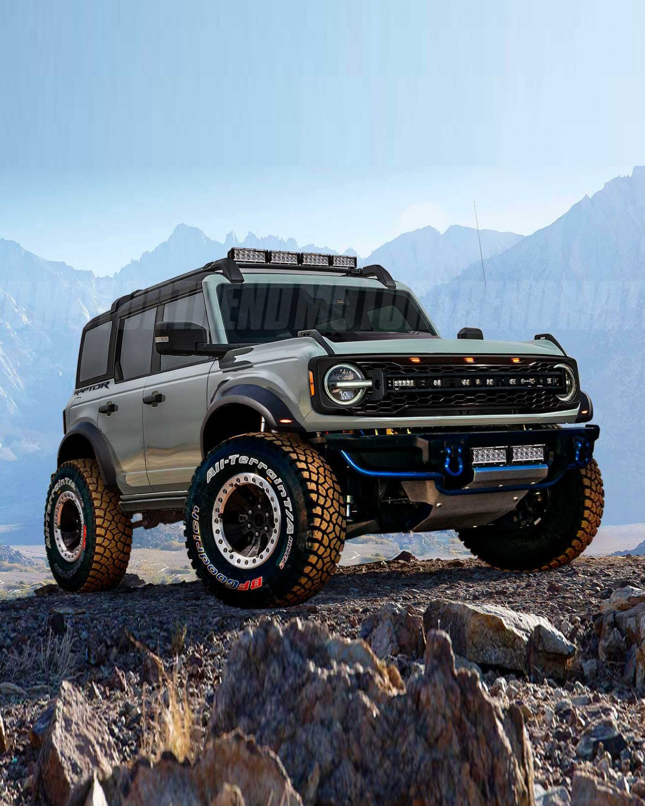Interior 2022 Ford Bronco