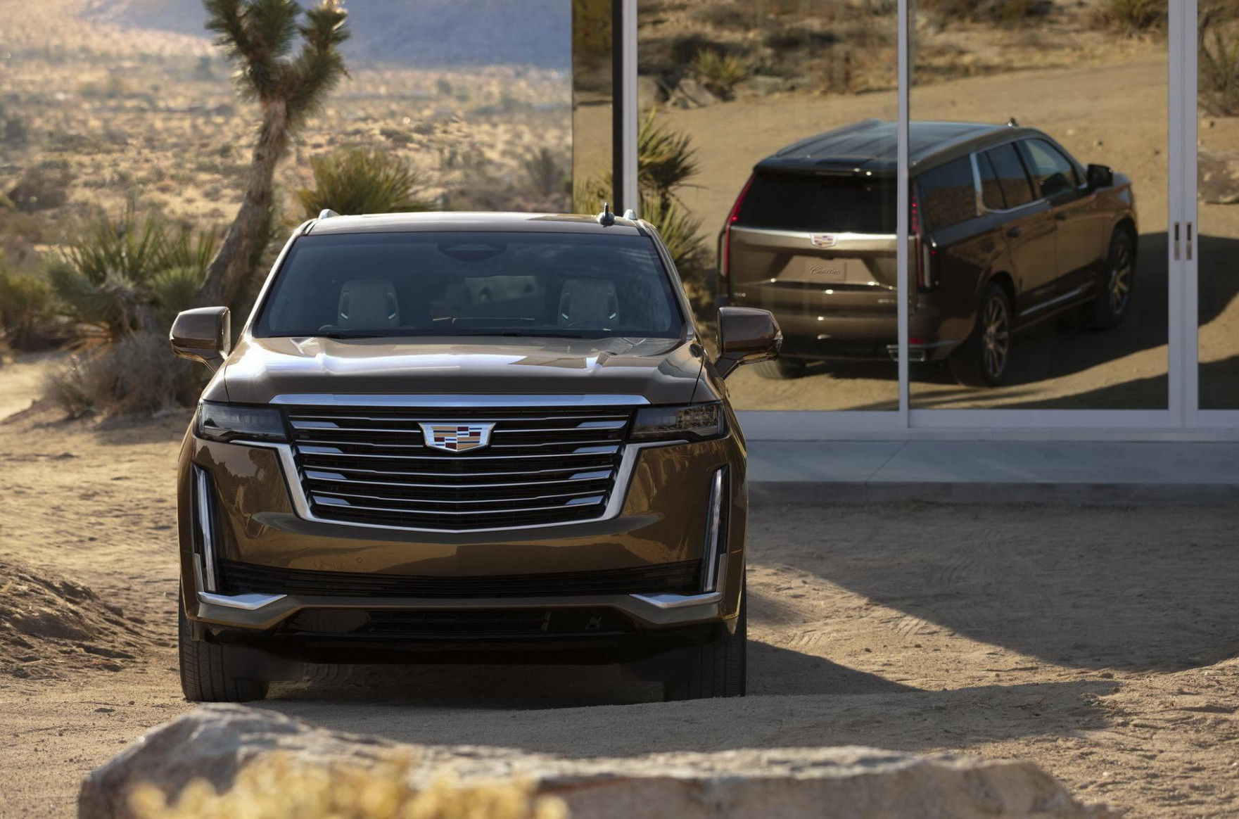 Exterior 2022 Cadillac Escalade Platinum
