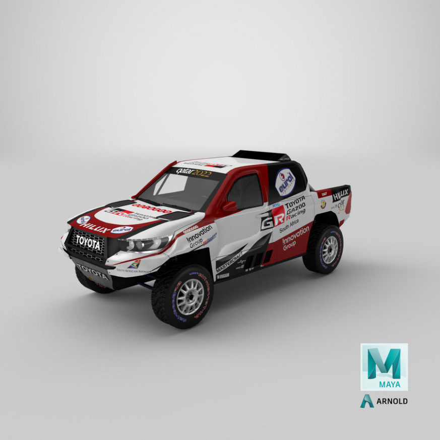Model Toyota Dakar 2022