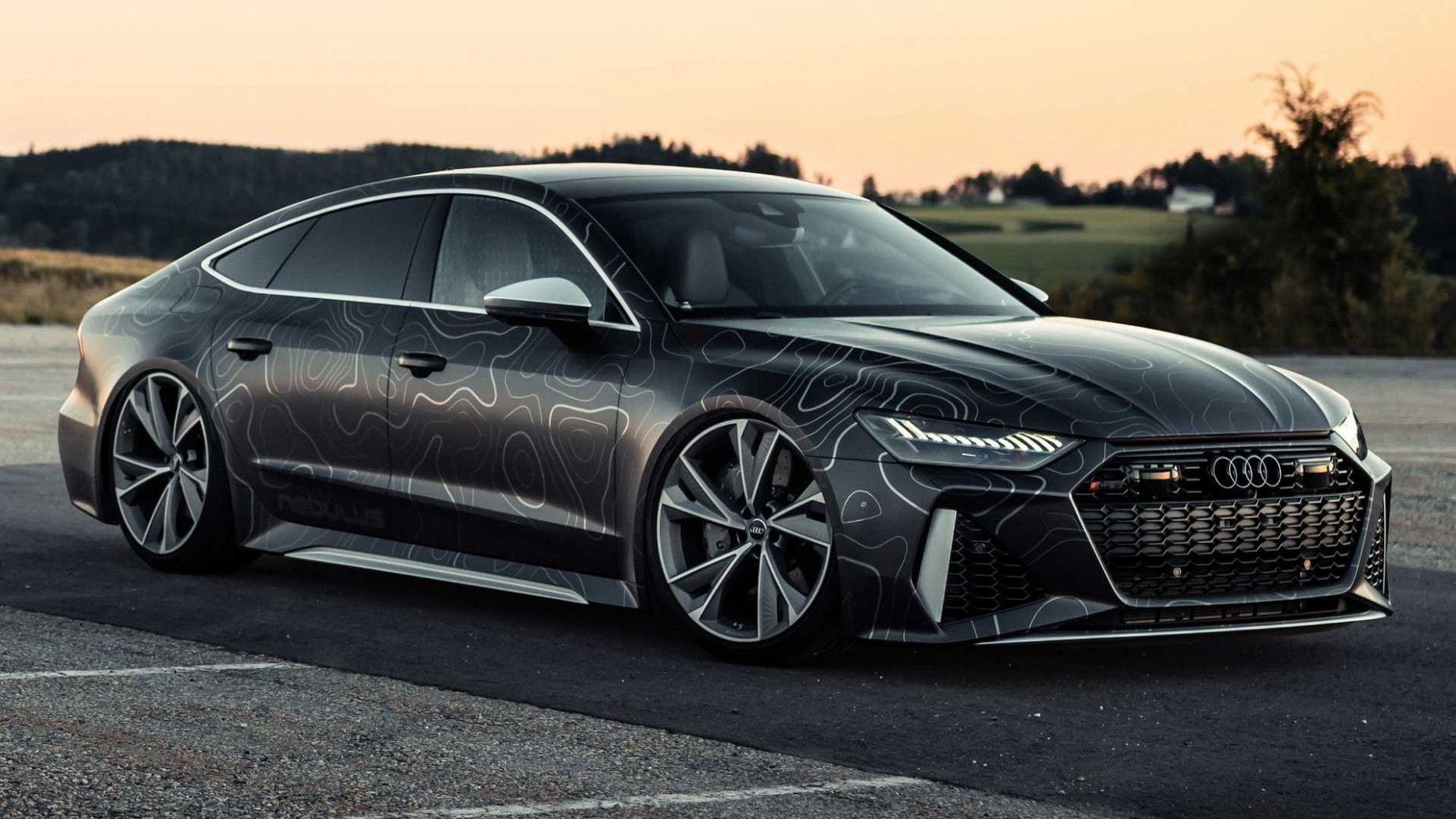Spy Shoot Audi Rs7 2022
