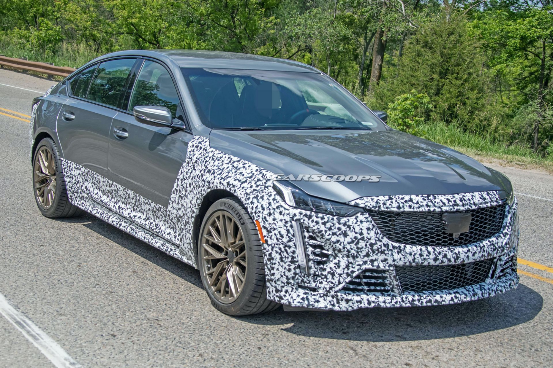 Spy Shoot 2022 Cadillac Cts V