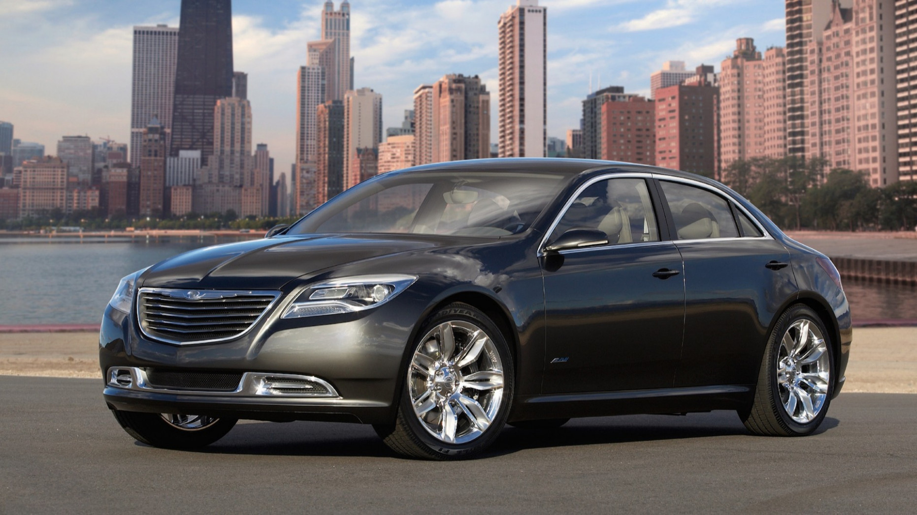 Spy Shoot 2022 Chrysler 100 Sedan