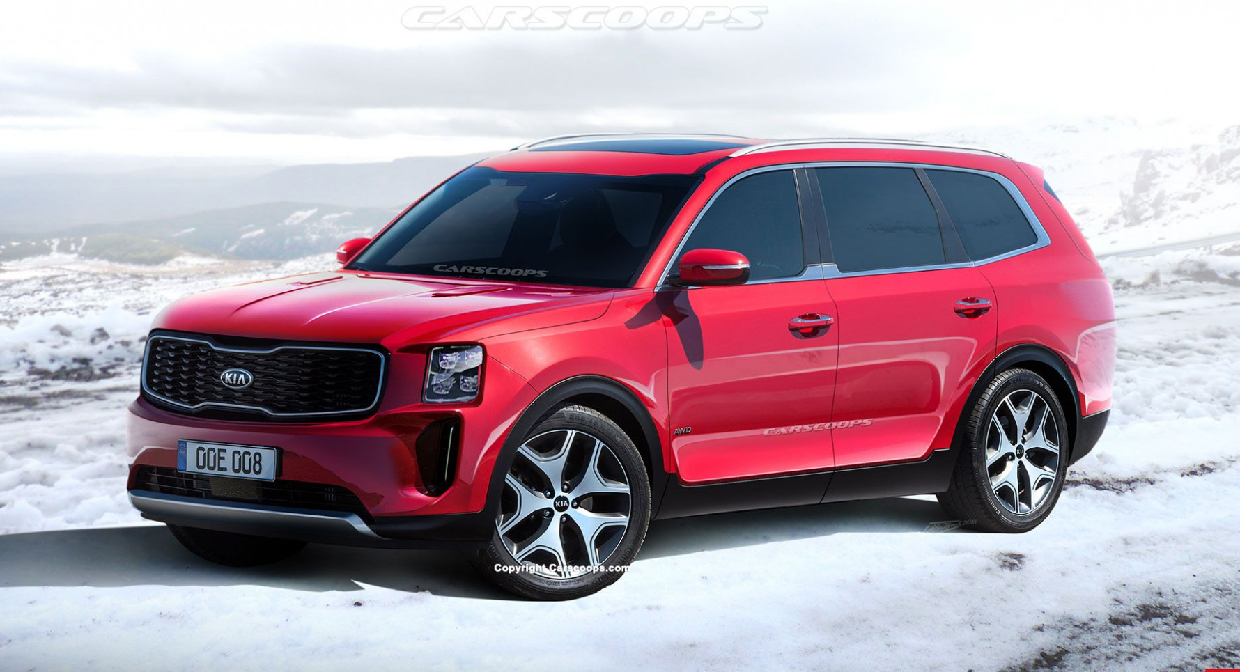 Exterior 2022 Kia Telluride Release Date
