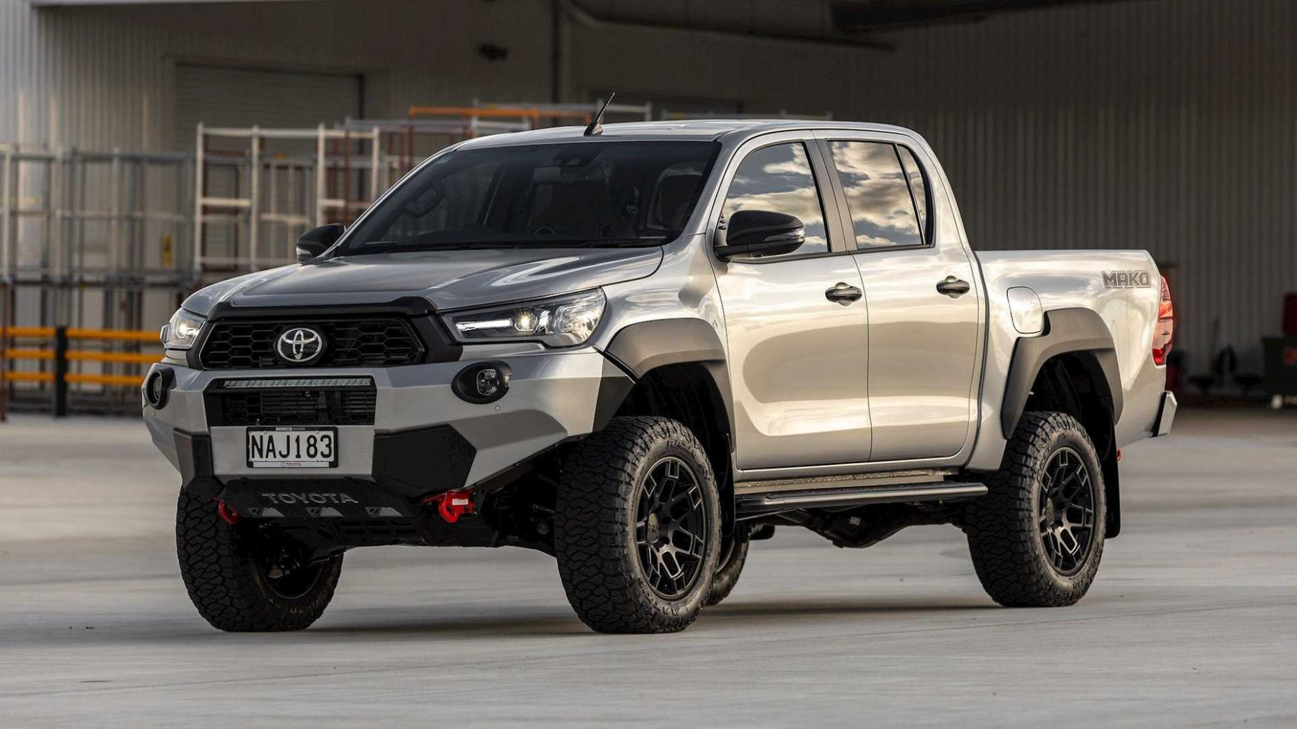 Spy Shoot Toyota Hilux 2022 Usa
