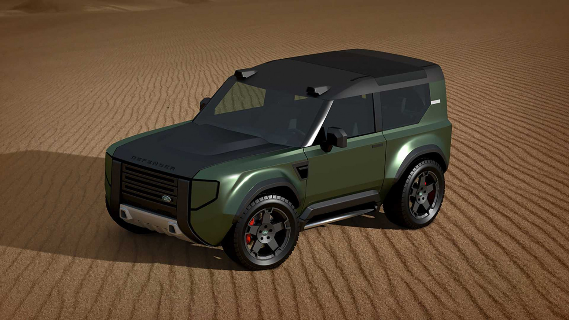 Model Jaguar Land Rover Defender 2022