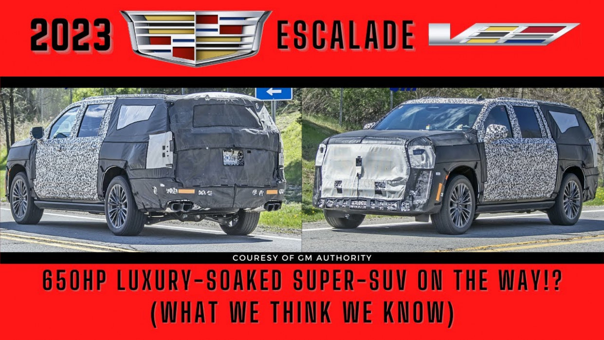 Research New Cadillac Suv Escalade 2023
