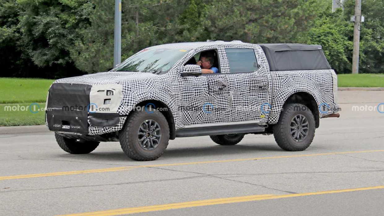 4 Ford Ranger Raptor With Lhd Layout Spied Testing In The Us 2023 Ford Ranger Usa