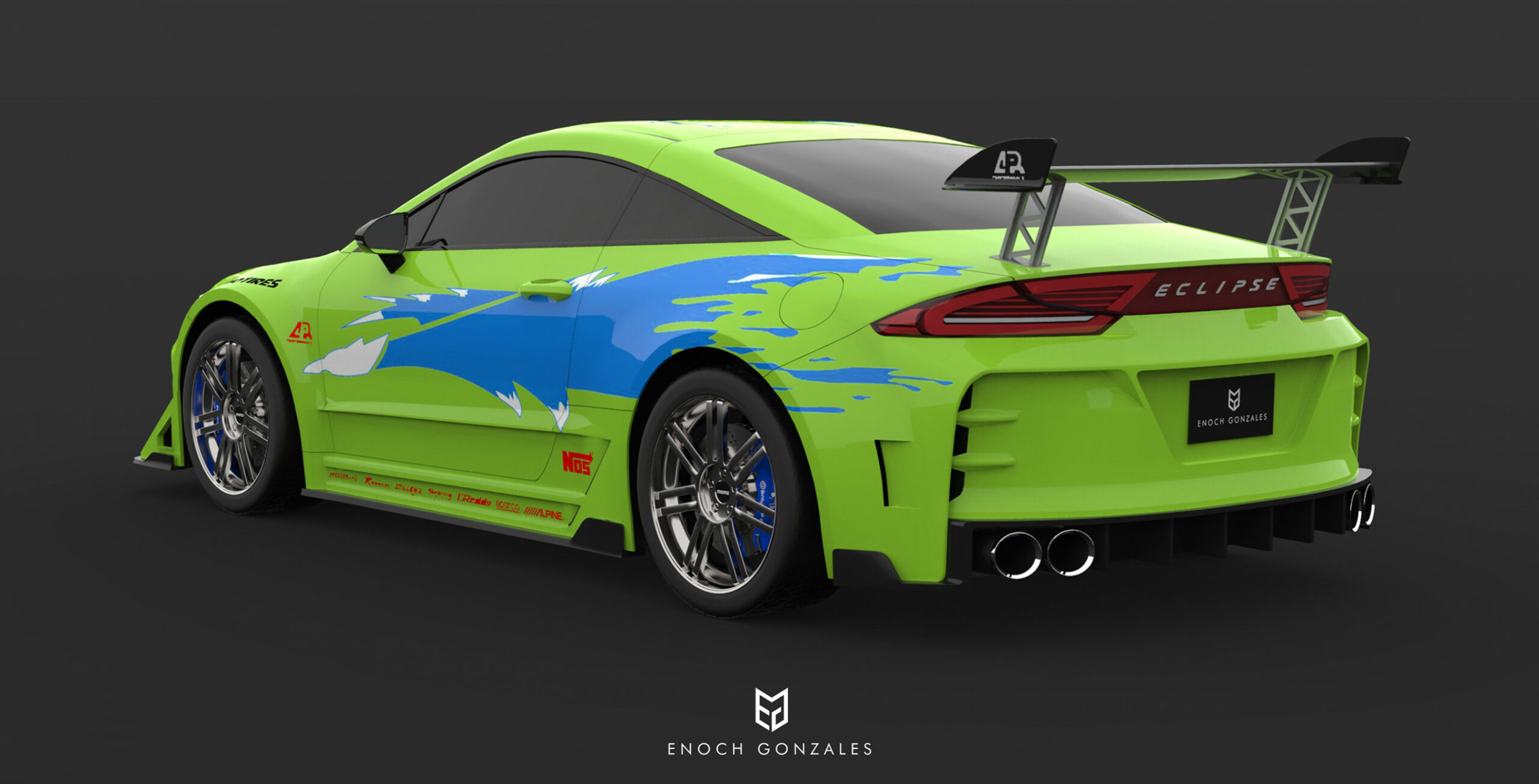 4 Mitsubishi Eclipse Fast And Furious Edition On Behance 2023 Mitsubishi Eclipse R