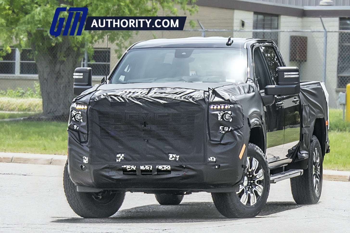 5 Gmc Sierra Hd At5 With Potential Denali Package Spied 2023 Gmc 2500 Pics