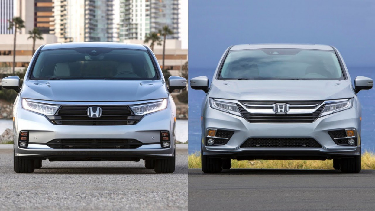 5 Honda Odyssey Vs Old Honda Odyssey Honda Odyssey 2019 Vs 2023