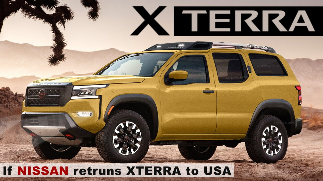 5 Nissan Xterra If Suv Based On The New Frontier Pro5x 5 For Usa: Renderings Nissan Xterra 2023