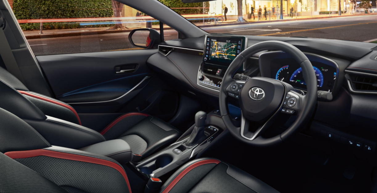 Spy Shoot Toyota Corolla 2023 Interior