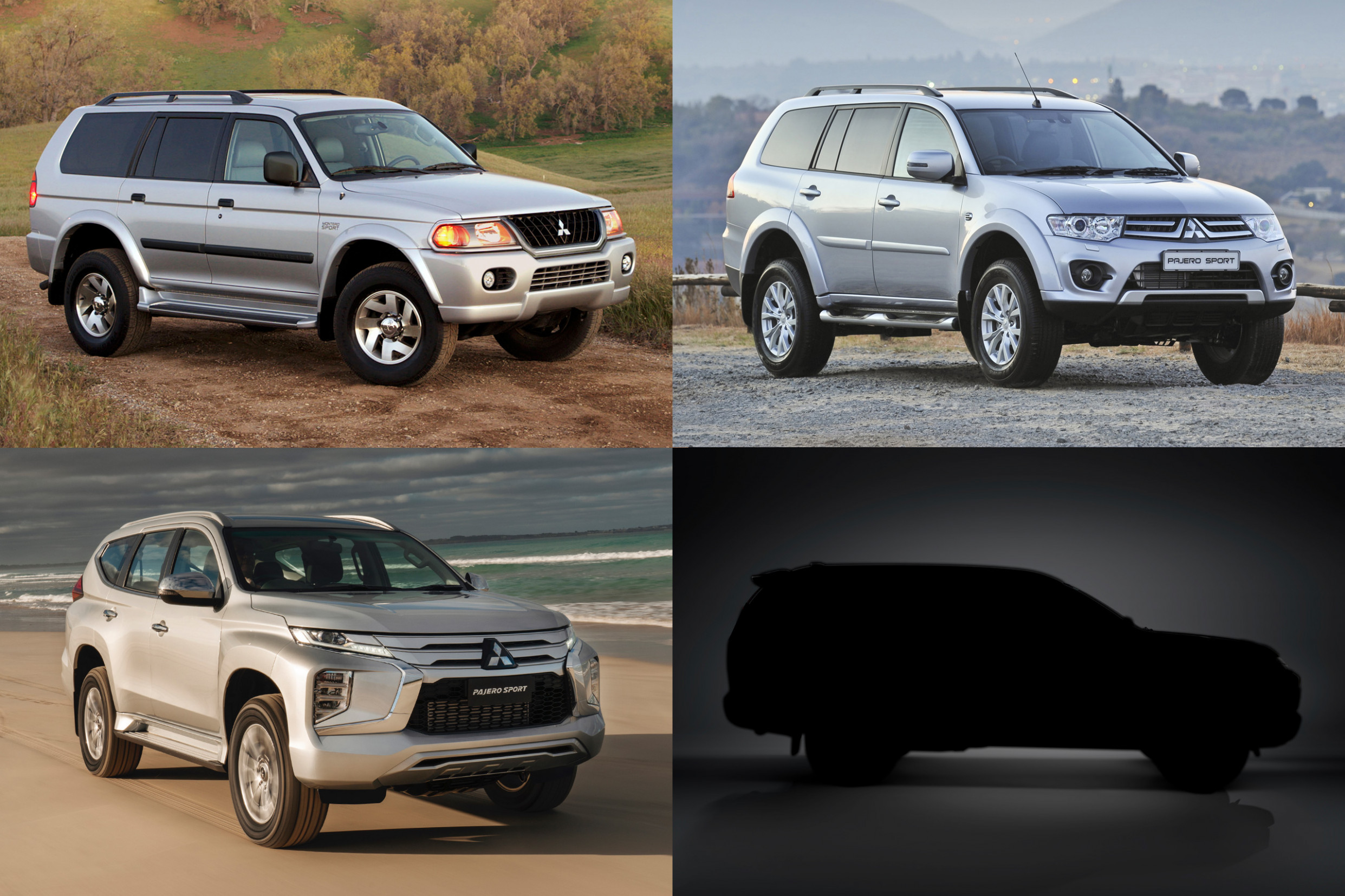 Spy Shoot Mitsubishi New Pajero 2023 Spy Shoot Mitsubishi New Pajero 2023