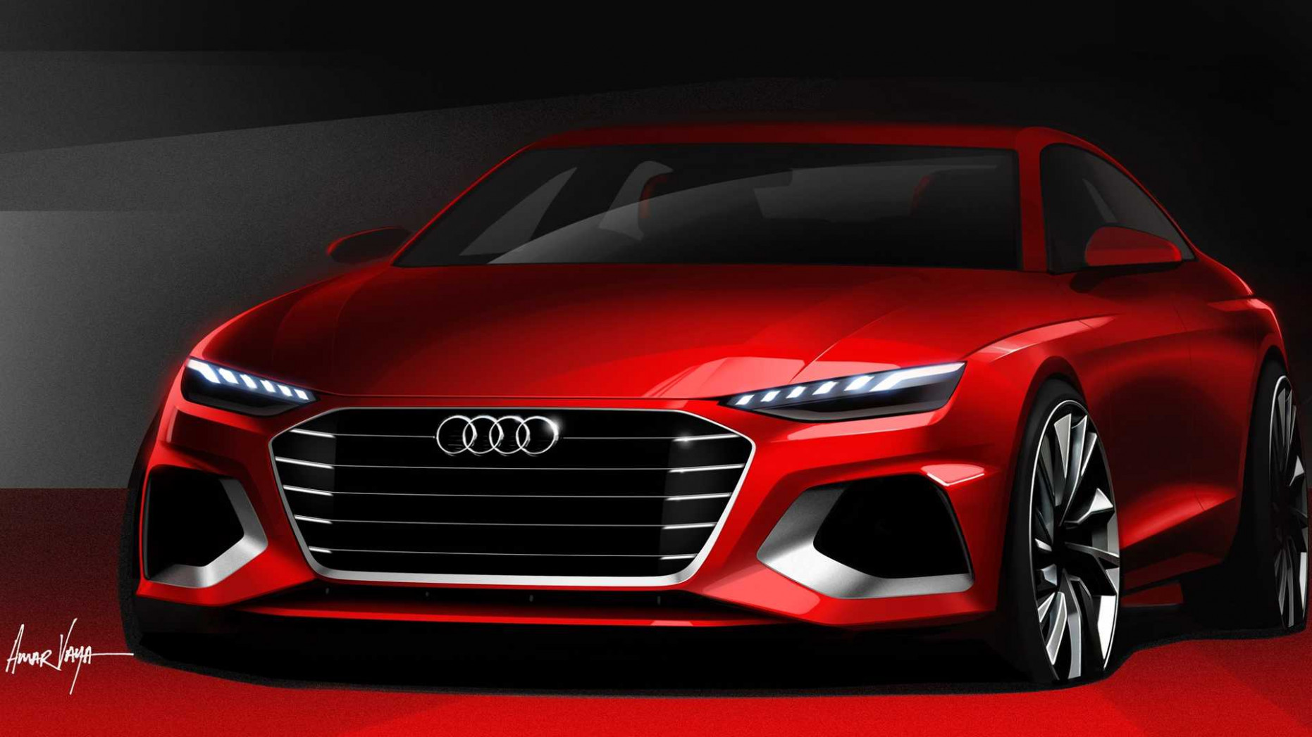 Exterior 2023 Audi A9 Concept