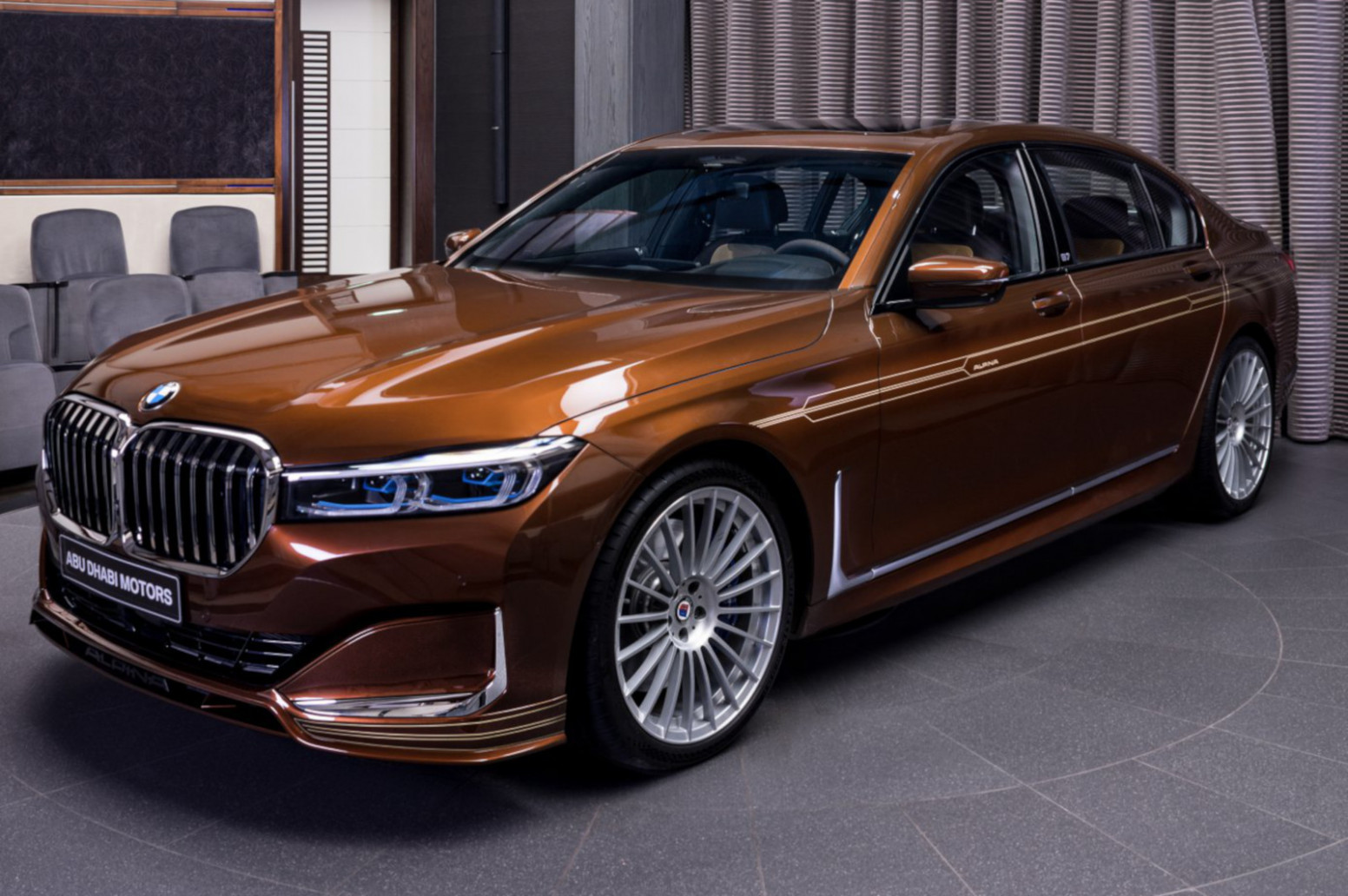 Bmw Alpina B3 Facelift: Kastanien Bronze Am Über 3er Bmw B7 2023