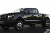 custom nissan titan xd dually is ready for heavy hauling at sema 2023 nissan titan diesel Redesign and Review 2023 Nissan Titan Diesel