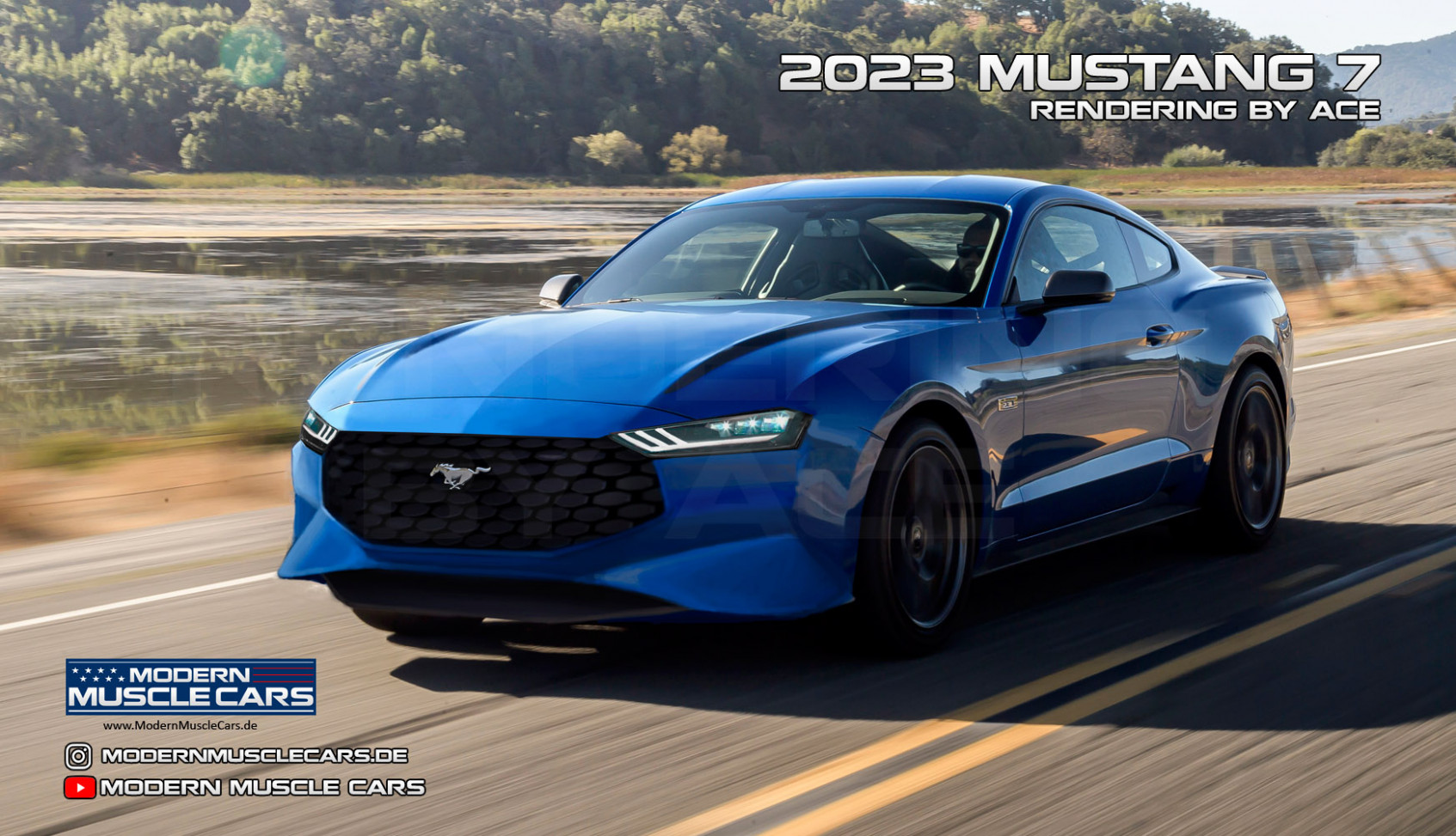 Exklusives Rendering: So Könnte Der 5 Mustang 5 Aussehen 2023 Mustang Mach