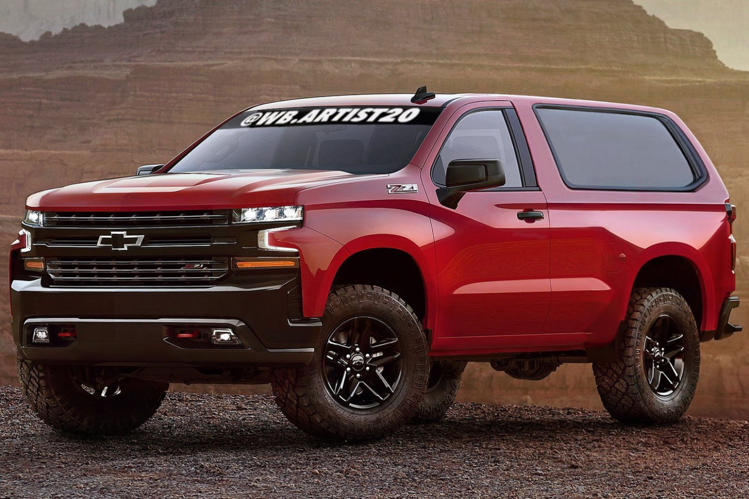 Full Size Chevrolet Blazer Rendered Gm Authority 2023 Chevy Blazer K 5