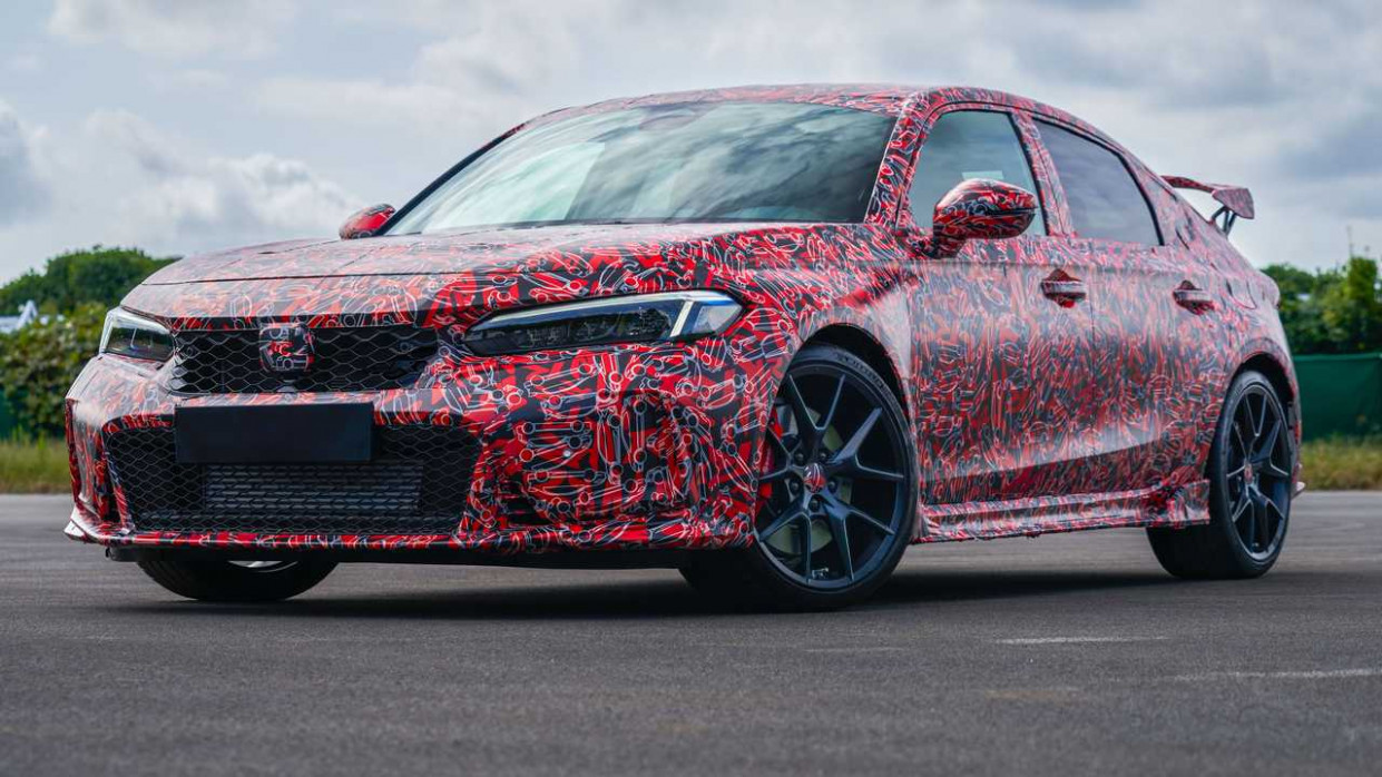 Honda Civic Type R (3) Erstmals Offiziell Angeteasert Honda Civic 2023
