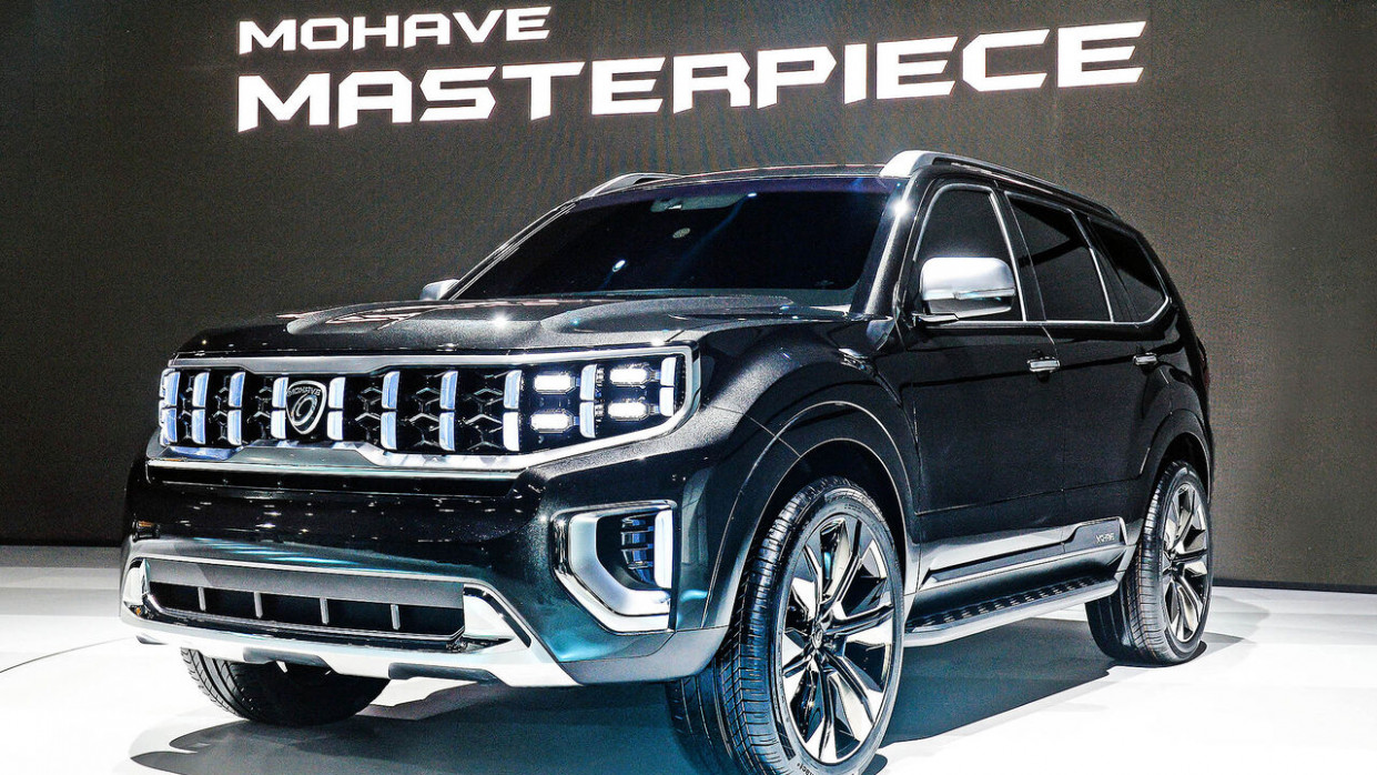 Kia Mohave Masterpiece: Suv Studie Bei Der Seoul Motorshow Auto 2023 Kia Mohave
