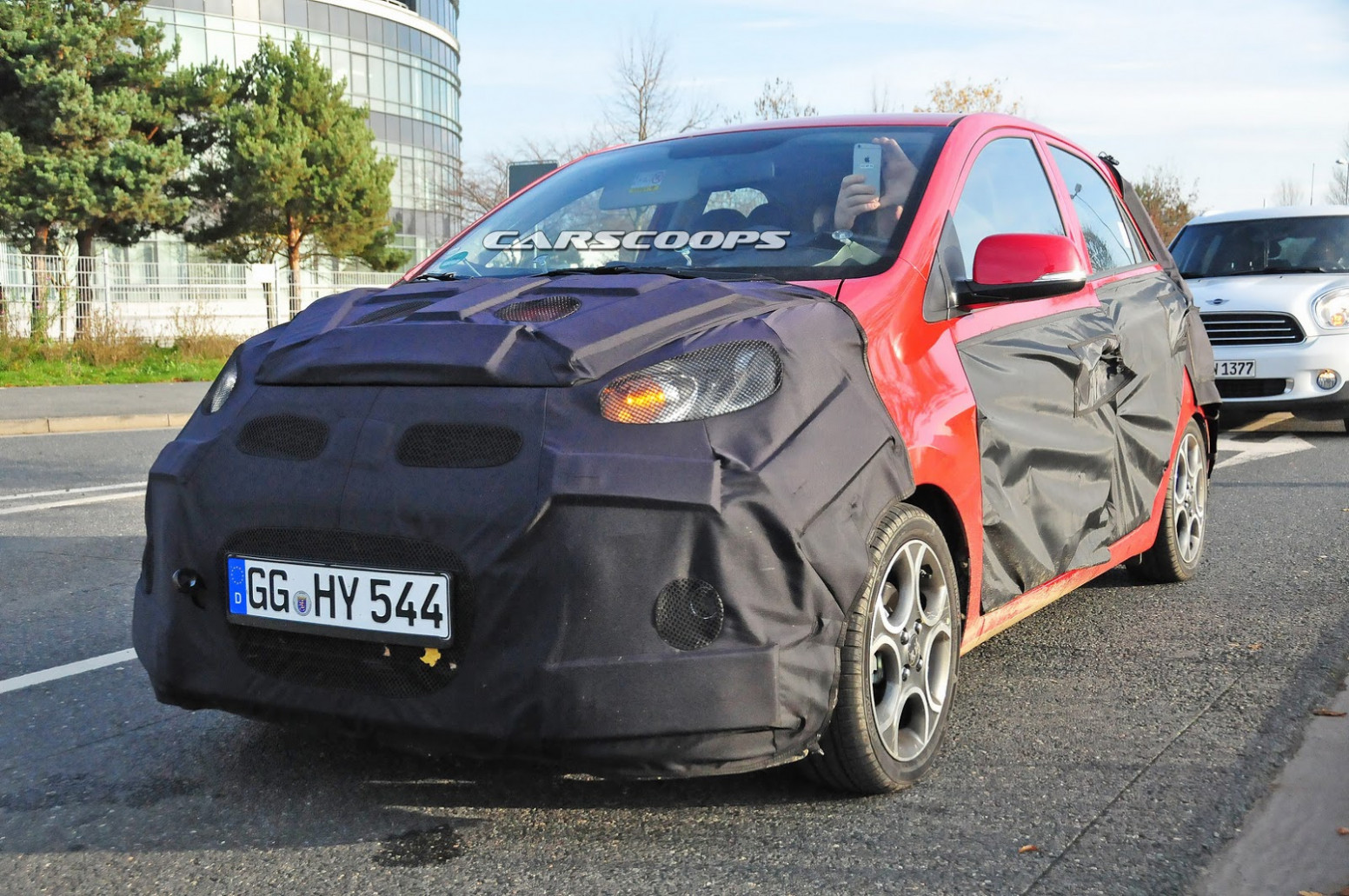 Kia's Picanto City Car Spied In Facelifted Form Carscoops 2023 Kia Picanto Egypt