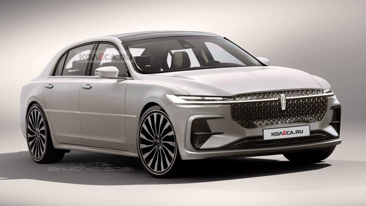 Lincoln Town Car Rendered As Production Version Of Zephyr Reflection 2023 Lincoln Town Car
