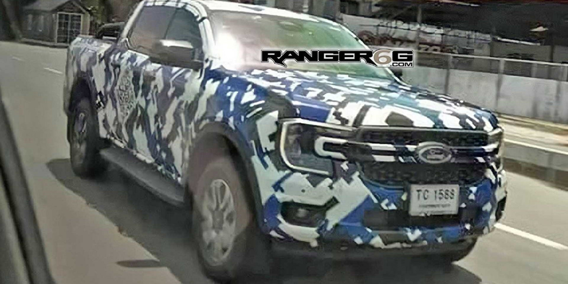Spy Shoot 2023 Ford Ranger Usa