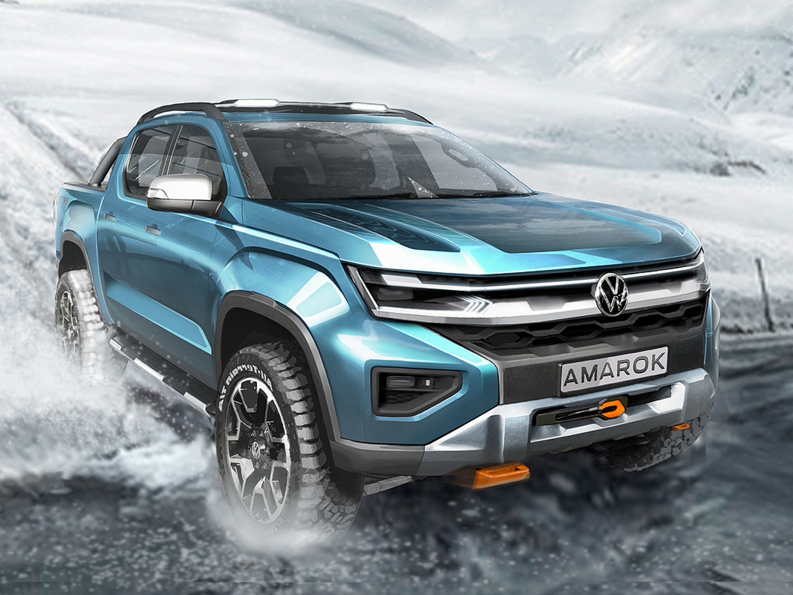 Exterior and Interior Volkswagen Amarok 2023