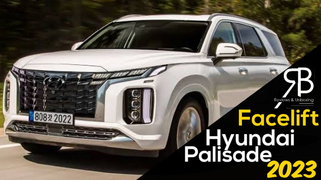 New Hyundai Palisade Suv 5 Facelift Leaked Rendered Details Spy Shots South Korea 2023 Hyundai Palisade Youtube