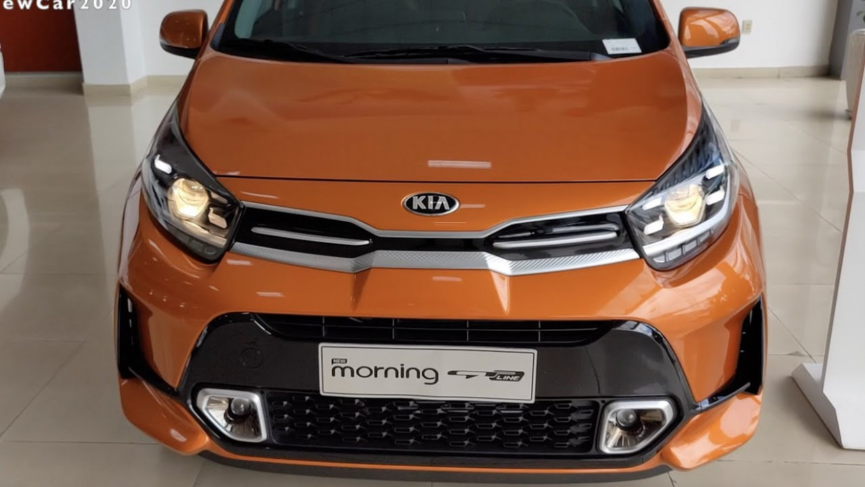 New Morning Gt Line (5 5) Orange Color Call 5 #kia, #kiapicanto, #morning, 2023 Kia Picanto Egypt