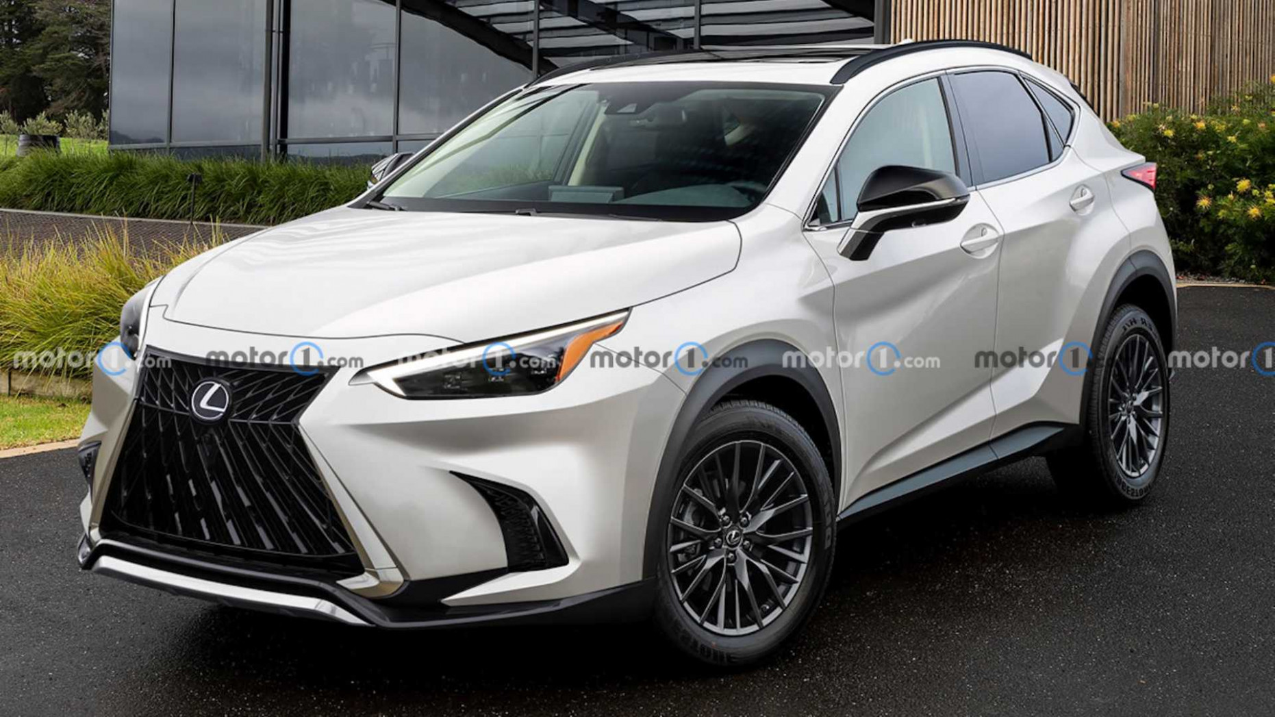 Next Gen Lexus Nx Keeps Its Wild Styling In Unofficial Rendering Lexus Nx New Model 2023