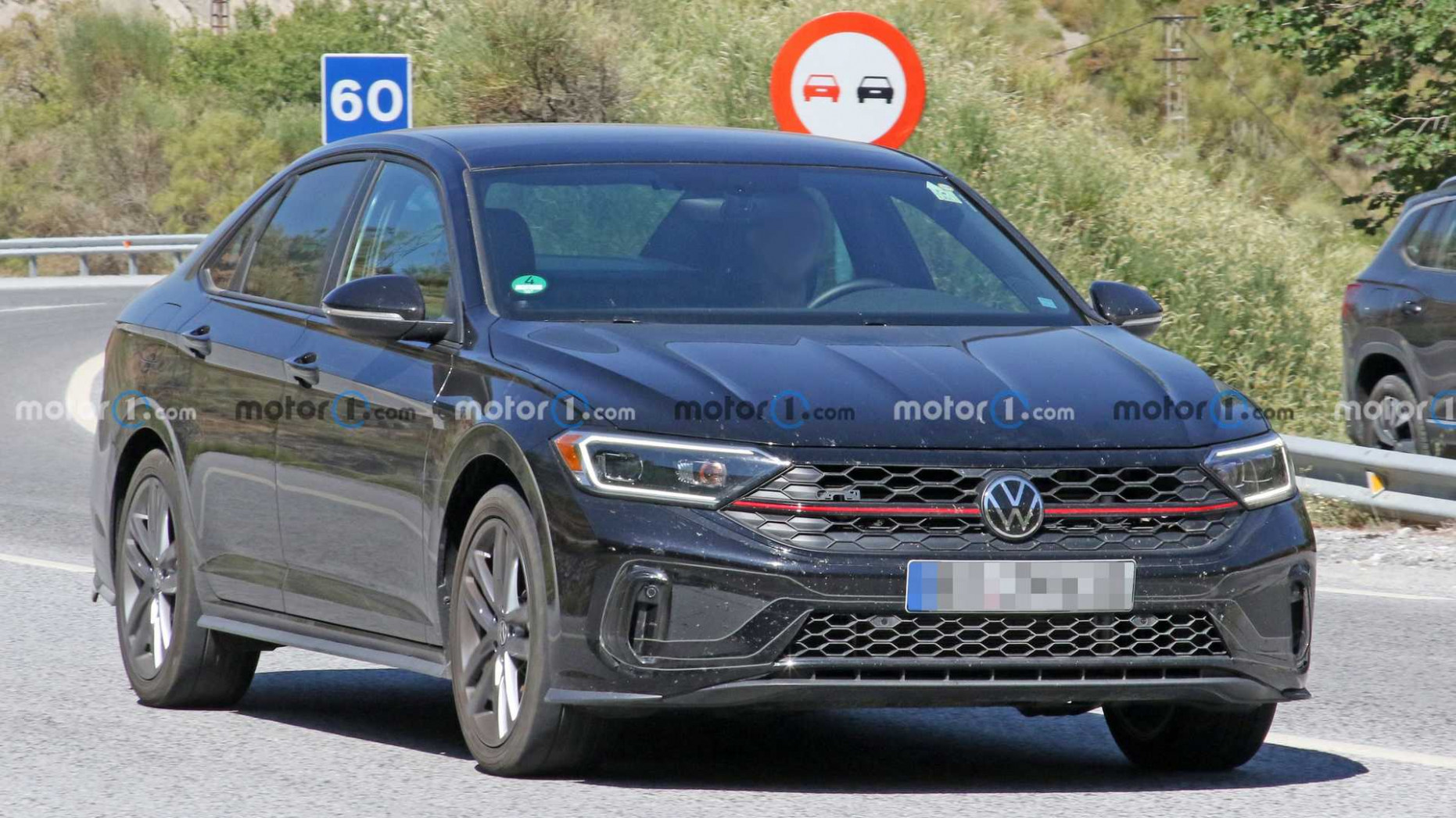 Vw Jetta Gli Facelift Spied Showing Tweaked Looks For First Time 2023 Vw Jetta Gli