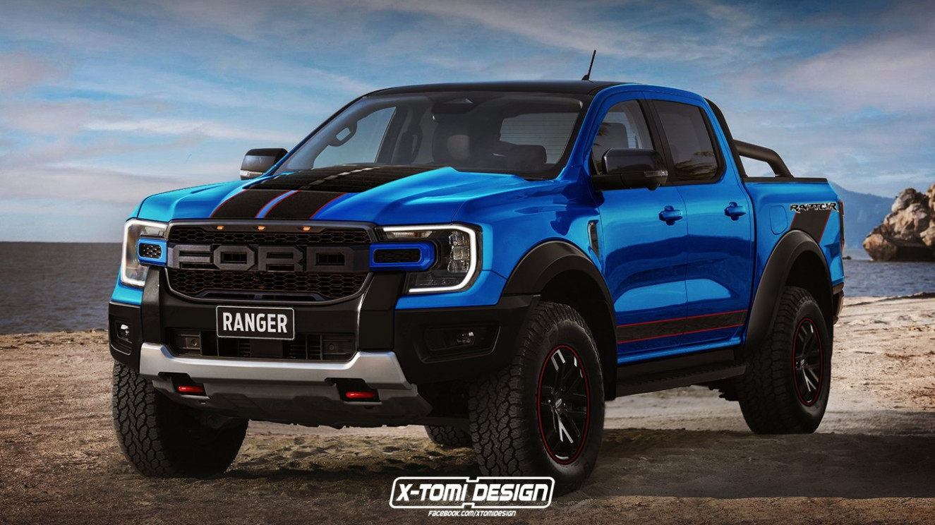 Exterior and Interior 2023 ford ranger raptor