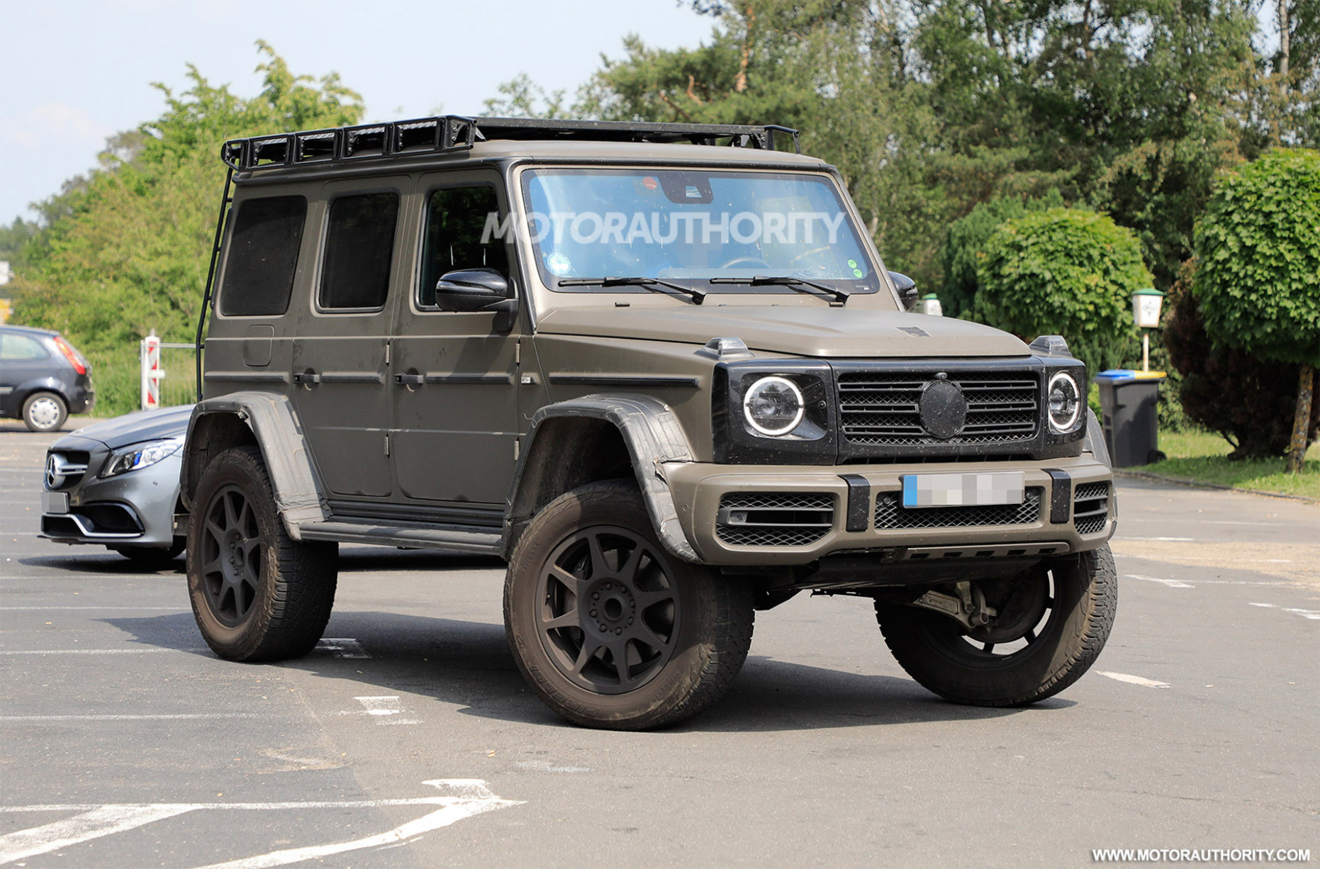 3 Mercedes Benz G Class 3x3 Squared Spy Shots And Video: Luxury 2022 Mercedes G Wagon