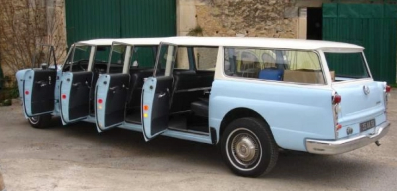 Exterior cars for big families