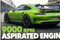 Speed Test porsche 911 gt3 rs engine
