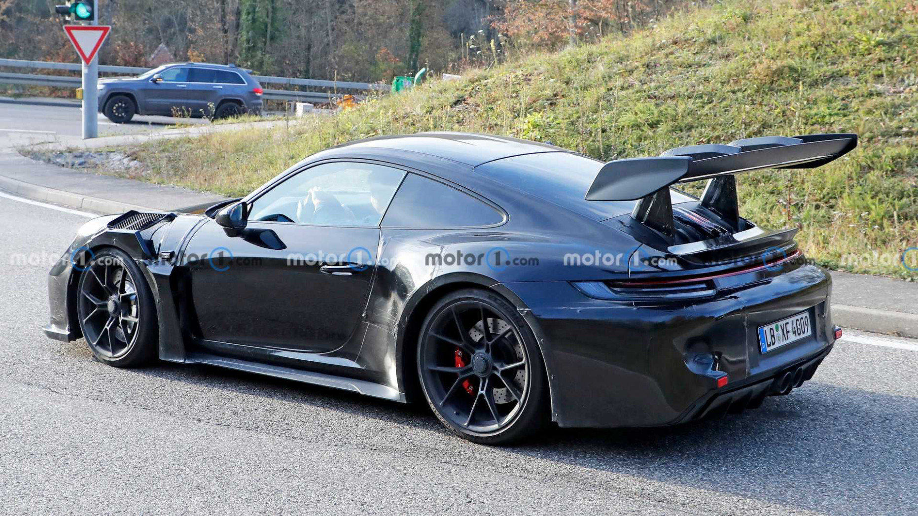 3 Porsche 3 Gt3 Rs Spied Up Close During A Slow Camera Flyby 2023 Porsche 911 Gt3 Rs Price