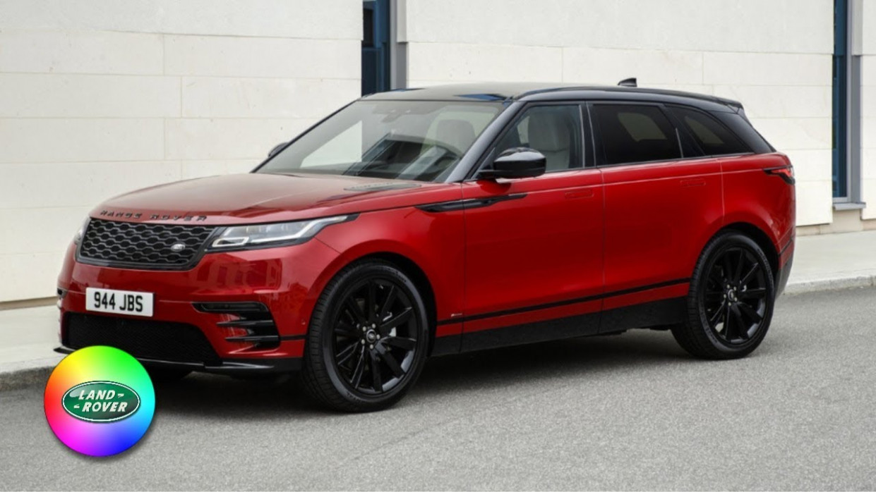 Release range rover velar colours