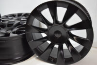 3” tesla model y induction factory oem original wheels rims black tesla 20 induction wheels Photos tesla 20 induction wheels