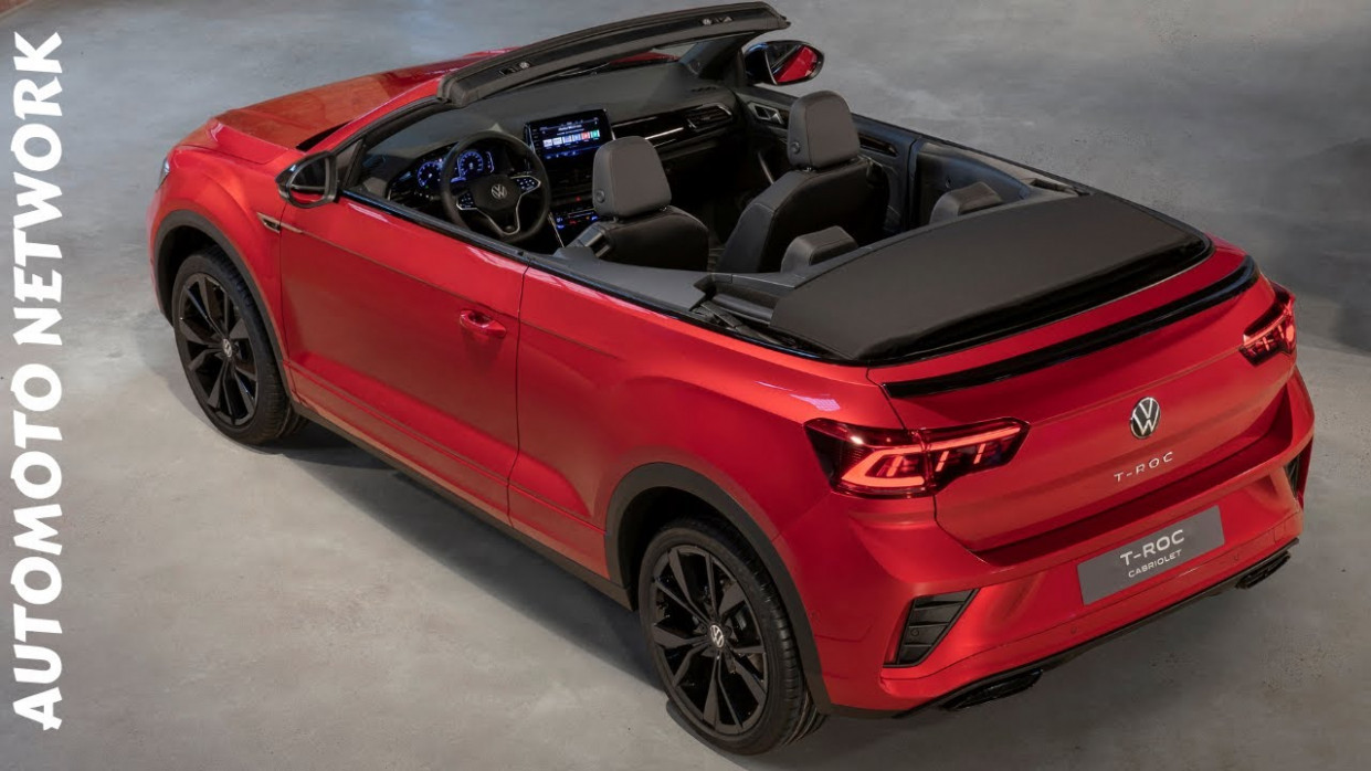 3 Volkswagen T Roc Cabriolet With A Fresh Design