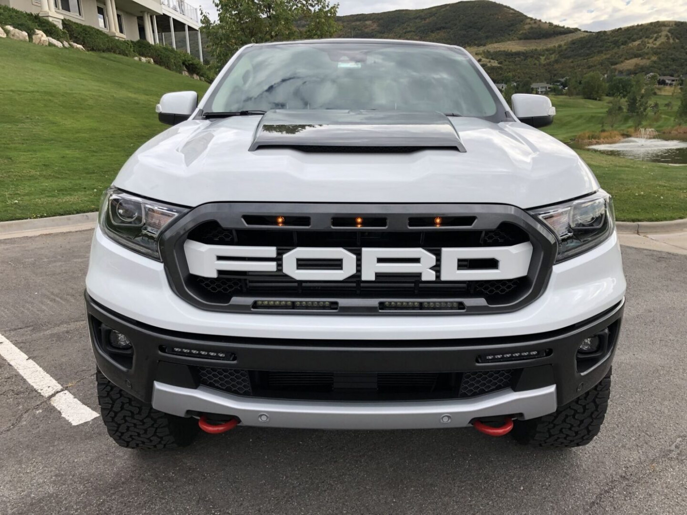 4 4 Ford Ranger Raptor Grille Light Kit Ford Ranger Raptor Grille