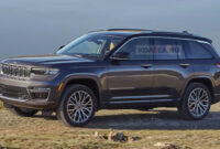 4 jeep grand cherokee rendered with five seats, new fascia 2022 jeep grand cherokee price New Model and Performance 2022 jeep grand cherokee price