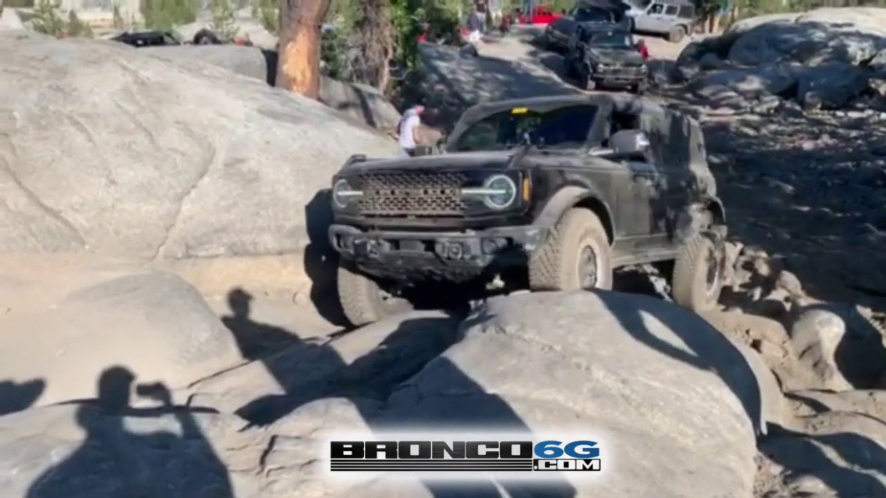 Exterior ford bronco rubicon trail