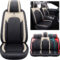 5 Front Seat Covers For Cars Leather Waterproof Vehicle Cushions Universal Fit For Kia Soul Sorento Optima Sporage Mazda Toyota Chr Prius Venza Fj Kia Sorento Seat Covers