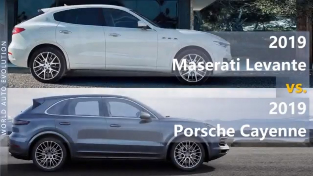 5 Maserati Levante Vs 5 Porsche Cayenne (technical Comparison) Maserati Levante Vs Porsche Cayenne