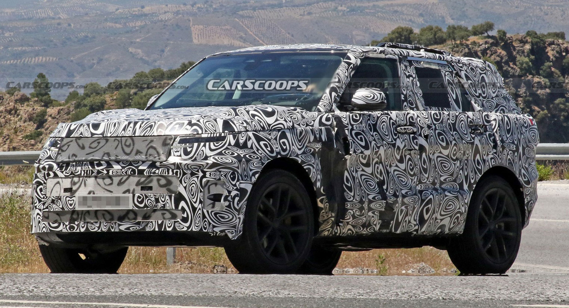 5 Range Rover Sport Spied With An Evolutionary Design Carscoops 2023 Range Rover Sport Hse