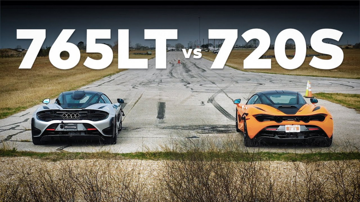 5lt Vs 5s // Ultimate Mclaren Drag And Roll Race! Mclaren 765lt Vs 720s