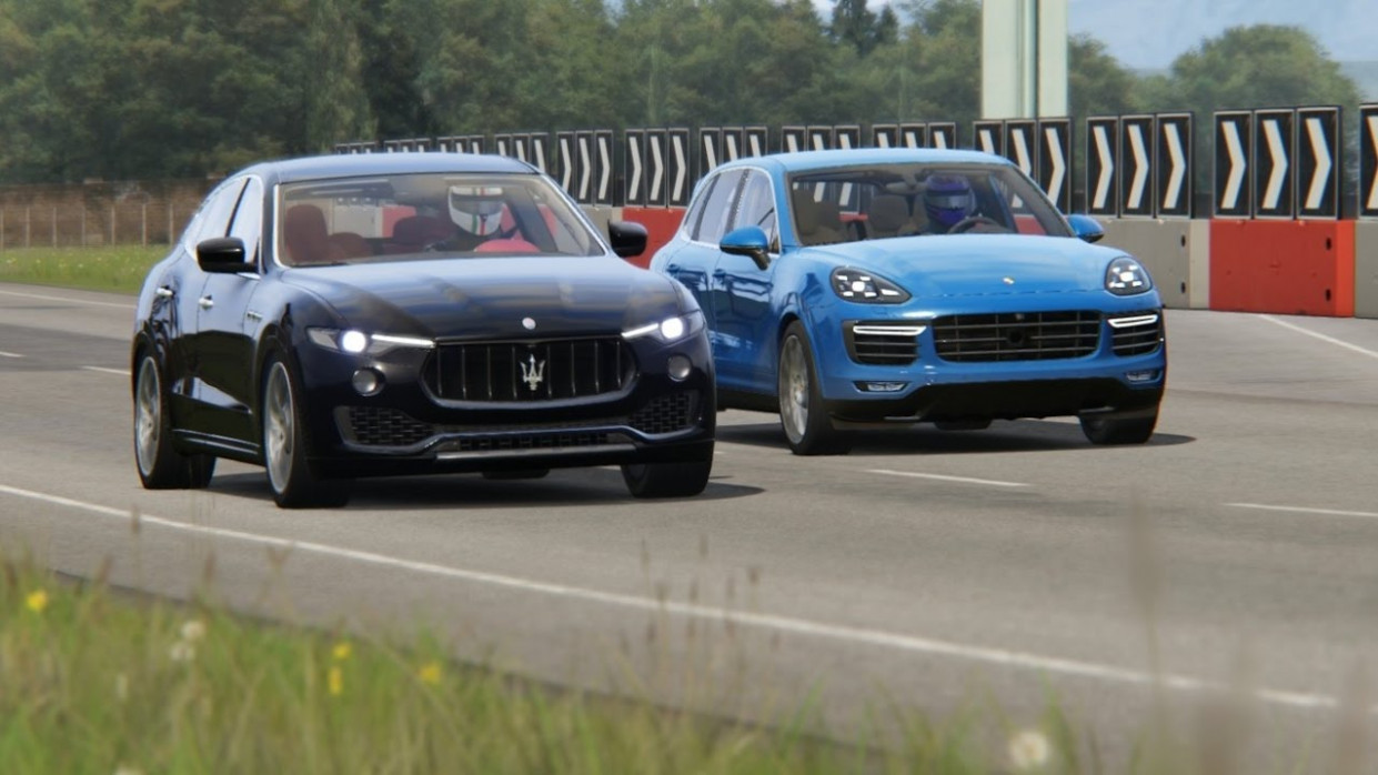 Battle Porsche Cayenne Turbo Vs Maserati Levante S Vs Range Rover At Scotland Maserati Levante Vs Porsche Cayenne
