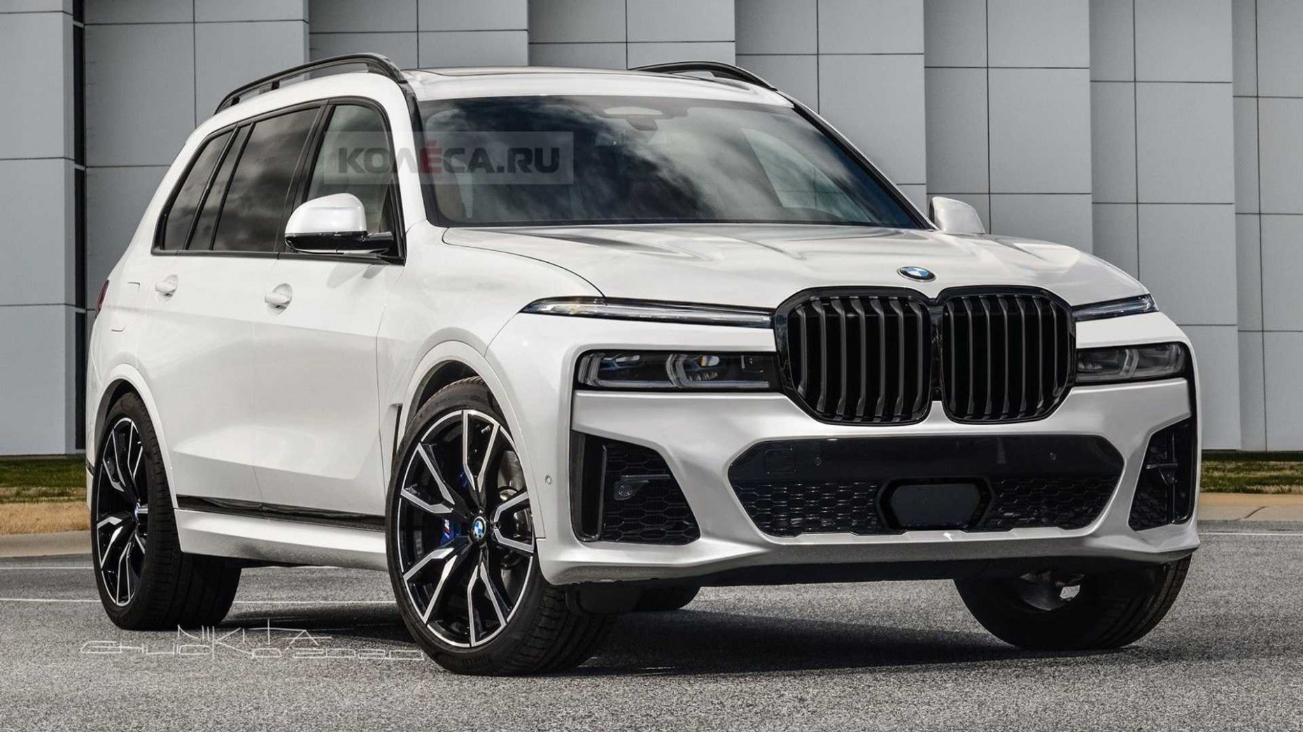 Bmw X5 Rendered With Crazy Headlights Seen In Spy Photos 2022 Bmw X7 Release Date