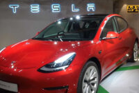 Wallpaper tesla model 3 refresh